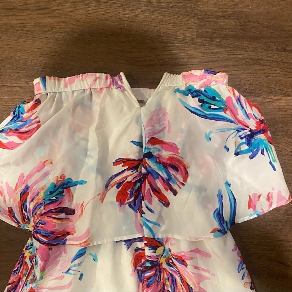 NEW ATHROPOLOGIE Floral Strapless Dress - Picture 2 of 5